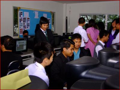 บรรยากาศการแข่งขันทักษะ 2553 ระดับ อศจ.ณ วก.วังสะพุง