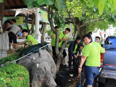 พัฒนาสภาพแวดล้อมแหล่งน้ำภายในวิทยาลัย /-ฝๅ/ฝถค