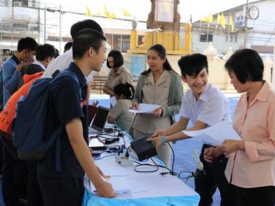 ประกวดโครงงานวิชาชีพ วันที่ 29 ก.พ. 2559