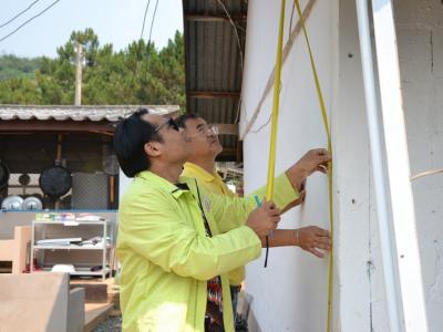 ก่อสร้างโรงเรียน ตชด. บ้านหมันขาว