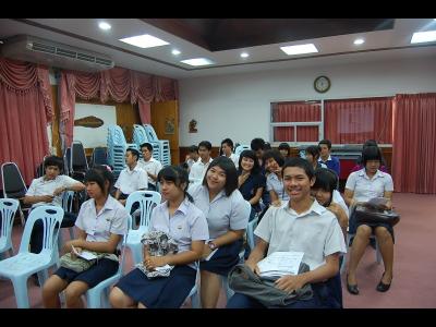 ภาพบรรยกาศการสอบ วิชา โครงการ