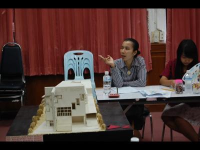 ภาพบรรยกาศการสอบ วิชา โครงการ